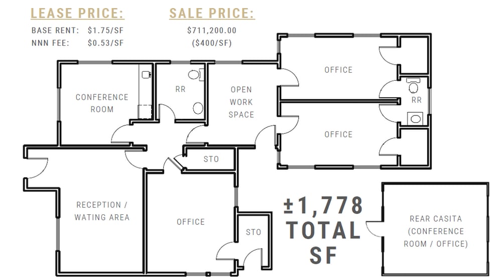 608 S 7th St, Las Vegas, NV à louer - Plan d’étage – Image 3 sur 5