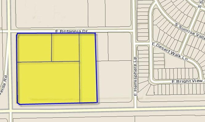 3535 E Valencia Rd, Tucson, AZ à louer - Plan cadastral – Image 2 sur 5