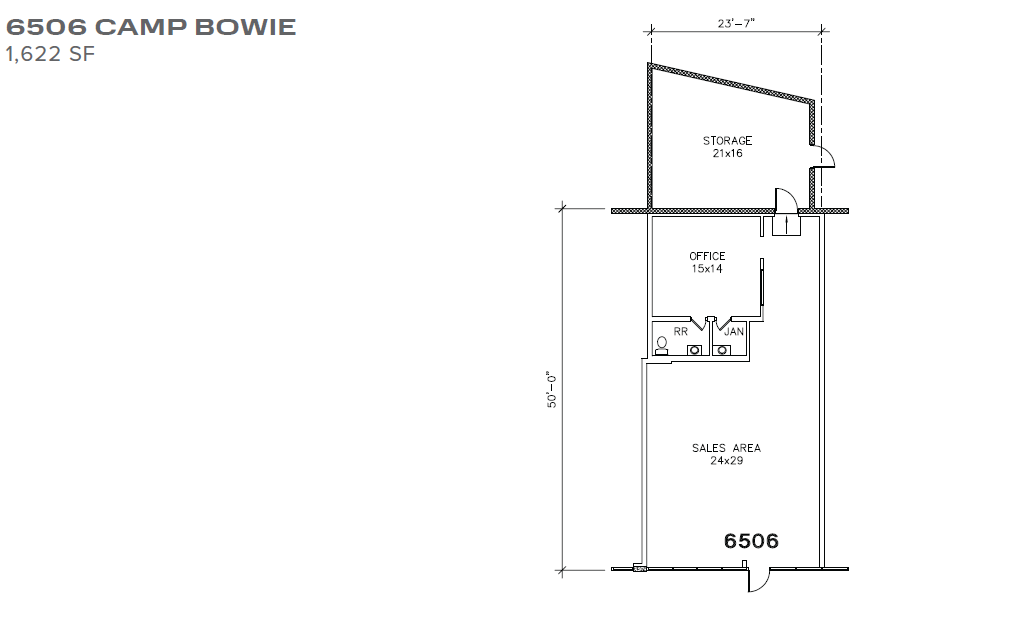 6500 Camp Bowie Blvd, Fort Worth, TX à louer Photo de l’immeuble– Image 1 sur 1