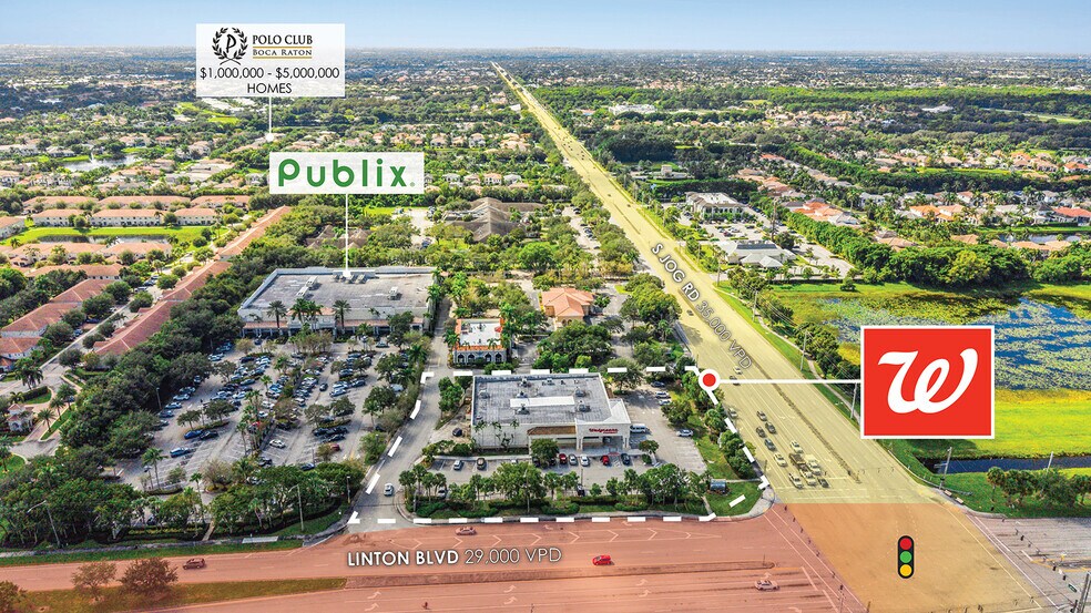 6458 Linton Blvd, Delray Beach, FL à vendre - Photo de l’immeuble – Image 2 sur 6