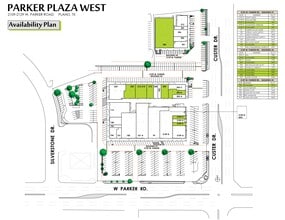 2109 Parker Rd W, Plano, TX à louer Plan de site– Image 1 sur 1