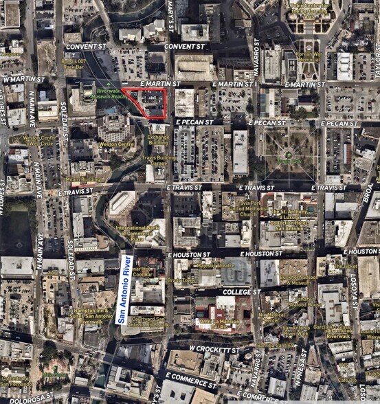 501 N Saint Marys St, San Antonio, TX à vendre - Aérien – Image 3 sur 3