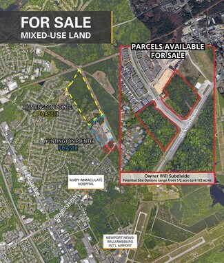 Plus de détails pour 903 Denbigh Blvd, Newport News, VA - Terrain à vendre