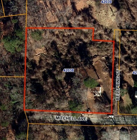 4800 Mitchell Ave, Greensboro, NC à vendre - Aérien – Image 1 sur 2