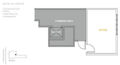 634 N Santa Cruz Ave, Los Gatos, CA à louer Plan d’étage– Image 1 sur 1