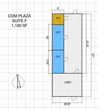 2410 Dekalb Medical Pky, Lithonia, GA à louer Plan d’étage– Image 2 sur 2