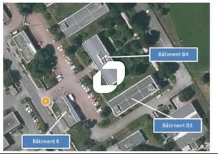 Rillieux-la-Pape - Vue aérienne vue de carte