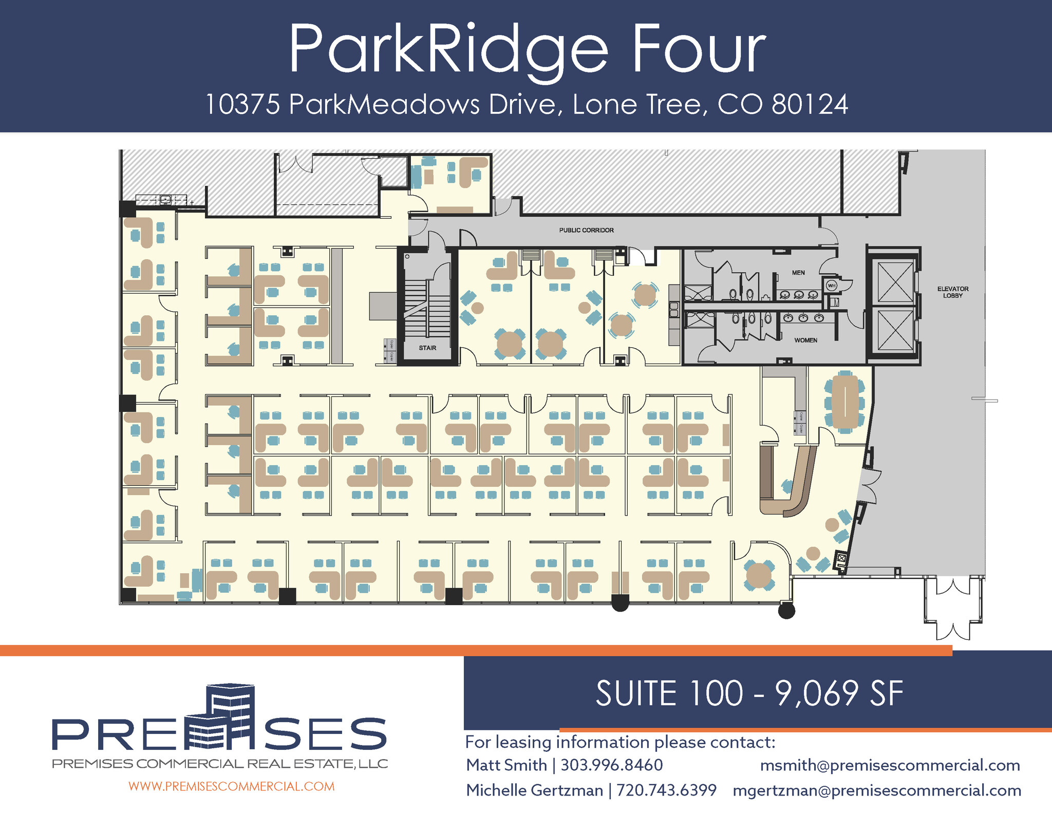 10375 Park Meadows Dr, Lone Tree, CO à louer Plan d’étage– Image 1 sur 1