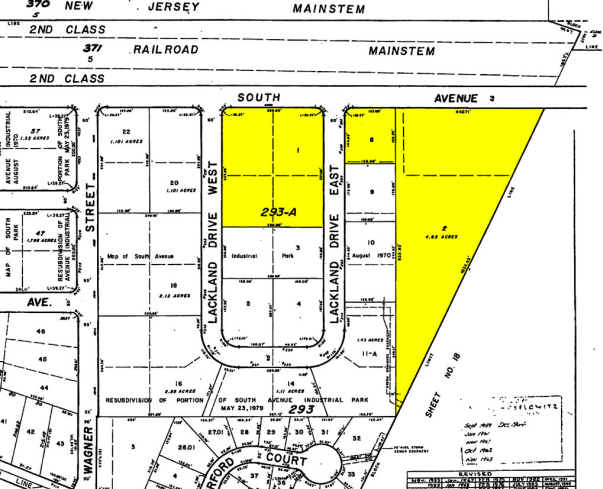 897 South Ave, Middlesex, NJ à vendre - Plan cadastral – Image 2 sur 3