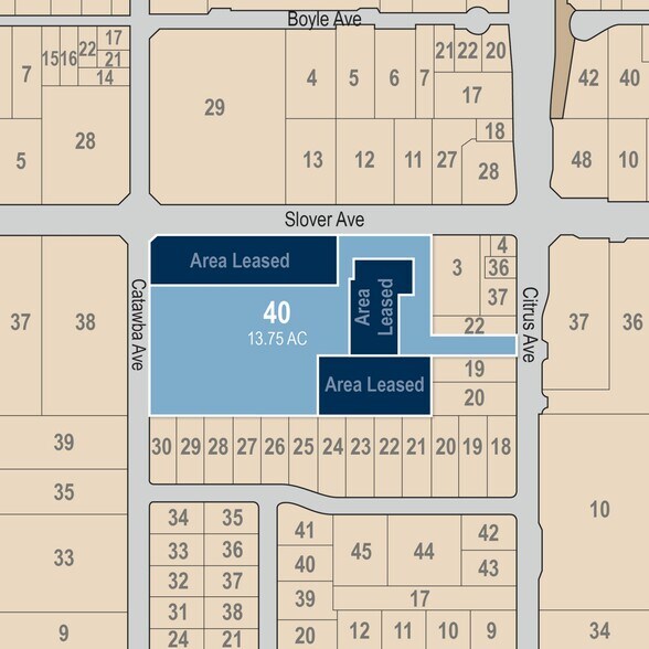 16025 Slover Ave, Fontana, CA à louer - Plan cadastral – Image 2 sur 2