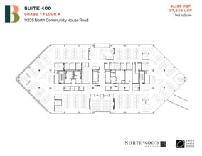 11225 N Community House Rd, Charlotte, NC à louer Plan d’étage– Image 1 sur 1