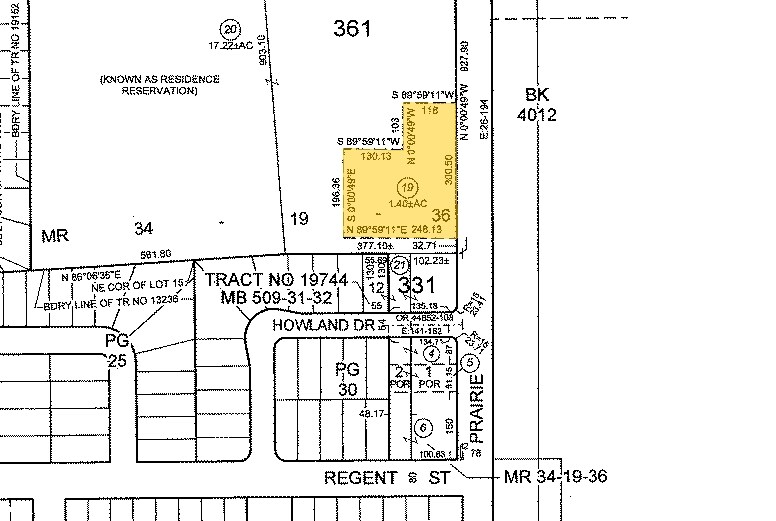 323 N Prairie Ave, Inglewood, CA à louer - Plan cadastral – Image 2 sur 11