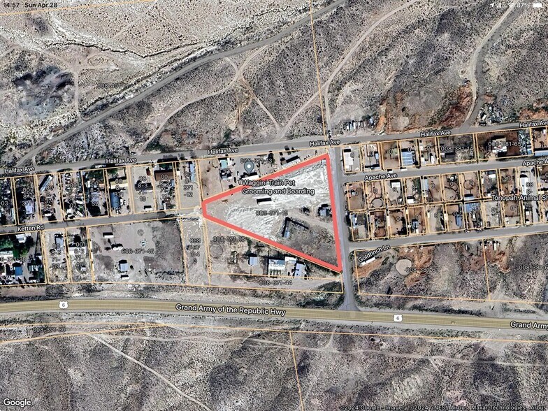 165 S Mann Rd, Tonopah, NV à vendre - Photo principale – Image 1 sur 1