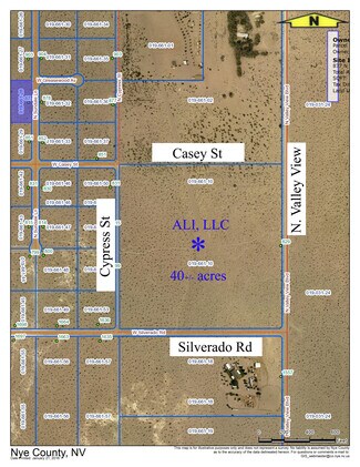 Plus de détails pour 1640 Valley View Blvd, Amargosa Valley, NV - Terrain à vendre