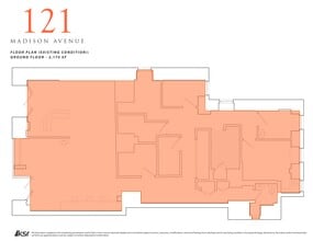 121 Madison Ave, New York, NY à louer Plan de site– Image 1 sur 2