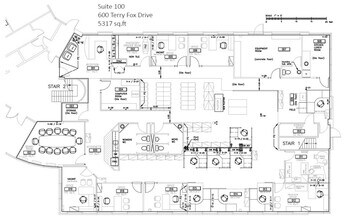 600 Terry Fox Dr, Ottawa, ON à louer Plan d’étage– Image 1 sur 1