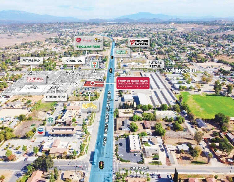 16920 Van Buren Blvd, Riverside, CA à louer - Photo de l’immeuble – Image 3 sur 5