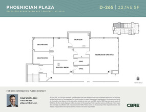 2222-2228 W Northern Ave, Phoenix, AZ à louer Plan d’étage– Image 1 sur 1