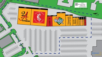 3705-3789 Eastern Blvd, Montgomery, AL à louer Plan de site– Image 2 sur 2