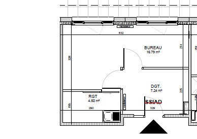 Bureau dans Saint-Rambert-en-Bugey à louer - Plan d’étage – Image 2 sur 4