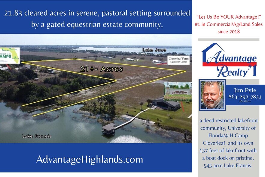 100 Cloverleaf Rd, Lake Placid, FL à vendre - Photo de l’immeuble – Image 1 sur 11