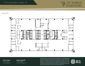 717 N Harwood St, Dallas, TX à louer Plan d’étage– Image 1 sur 1
