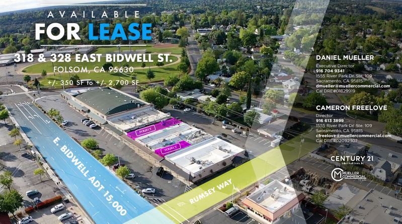 318-328 E Bidwell St, Folsom, CA à louer Photo principale– Image 1 sur 10