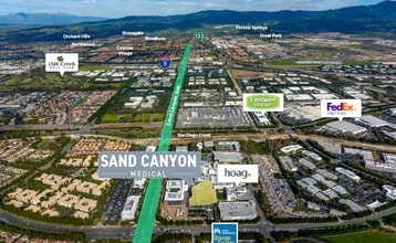 16300 Sand Canyon Ave, Irvine, CA - Vue aérienne vue de carte