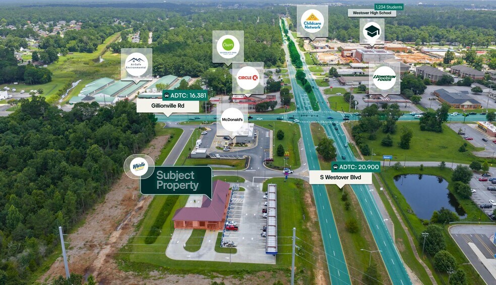 105 S Westover Blvd, Albany, GA à vendre - Photo de l’immeuble – Image 2 sur 3
