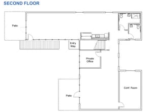 541-547 Bryant St, Palo Alto, CA à louer Plan d’étage– Image 1 sur 1