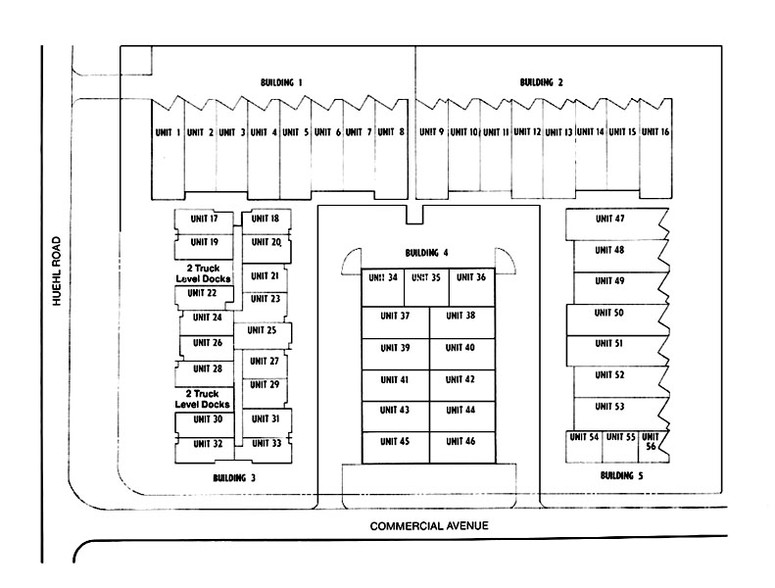 3300-3398 Commercial Ave, Northbrook, IL à louer - Plan de site – Image 2 sur 4