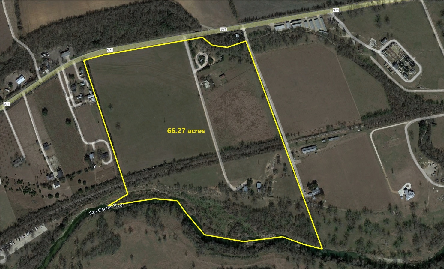3200 FM 971, Georgetown, TX à vendre Plan cadastral– Image 1 sur 3