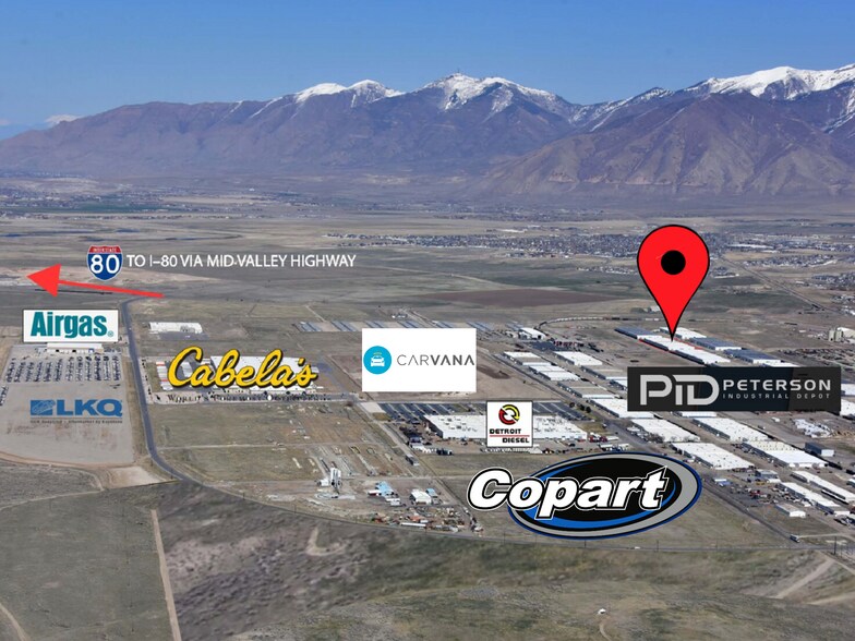 1492 W K Ave, Tooele, UT à vendre - Aérien – Image 2 sur 9