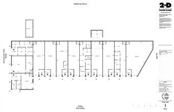 136-140 E Santa Clara St, Arcadia, CA à louer Plan de site– Image 1 sur 1