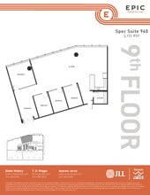 2550 Pacific Ave, Dallas, TX à louer Plan d’étage– Image 1 sur 1
