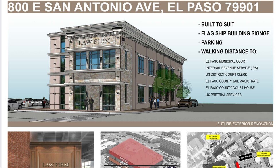 800 E San Antonio Ave, El Paso, TX à louer - Photo de l’immeuble – Image 3 sur 10