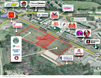 Plus de détails pour Hwy 51 & Atoka-Munford Rd, Atoka, TN - Terrain à louer