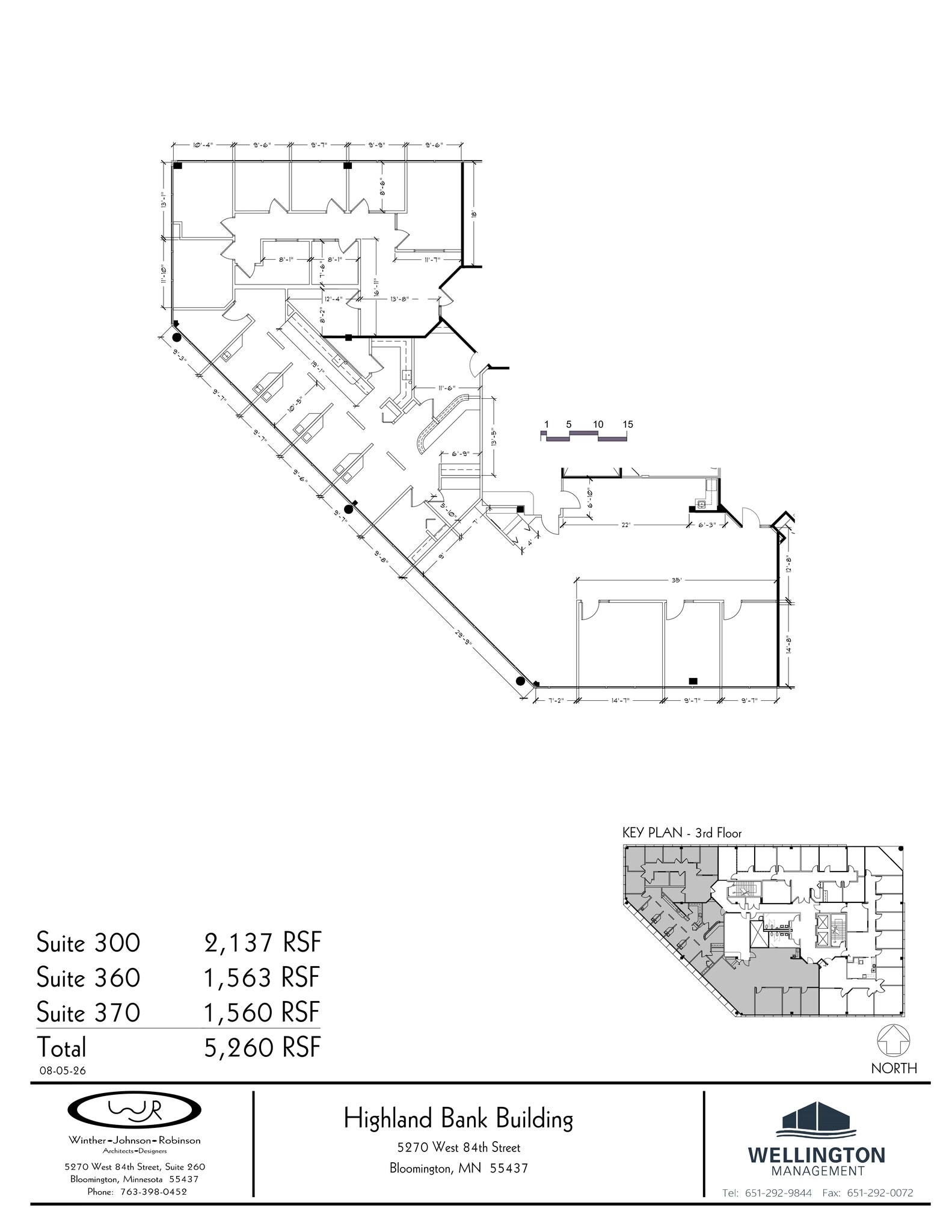 5270 W 84th St, Bloomington, MN à louer Plan de site– Image 1 sur 5