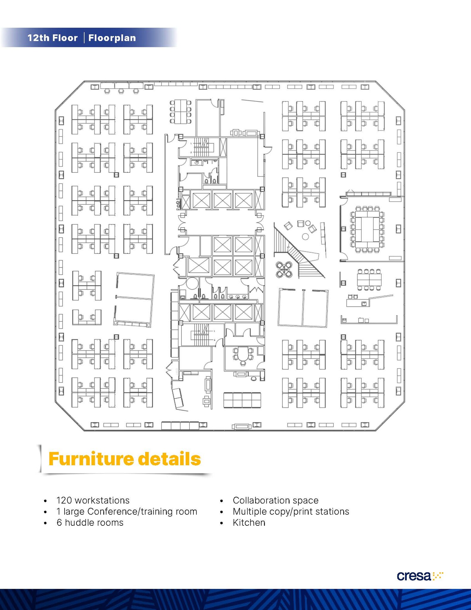 1221 Broadway, Oakland, CA à louer Plan d’étage– Image 1 sur 1