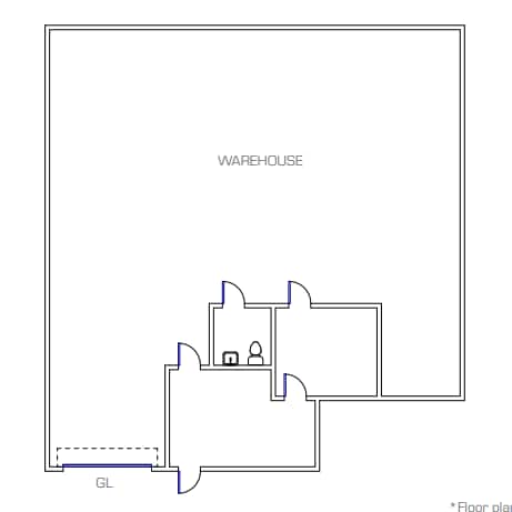 8545 Arjons Dr, San Diego, CA à louer Plan d’étage– Image 1 sur 1
