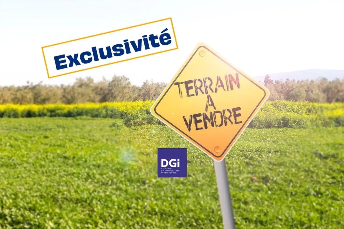 Terrain dans Garons à vendre Plan de site– Image 1 sur 2