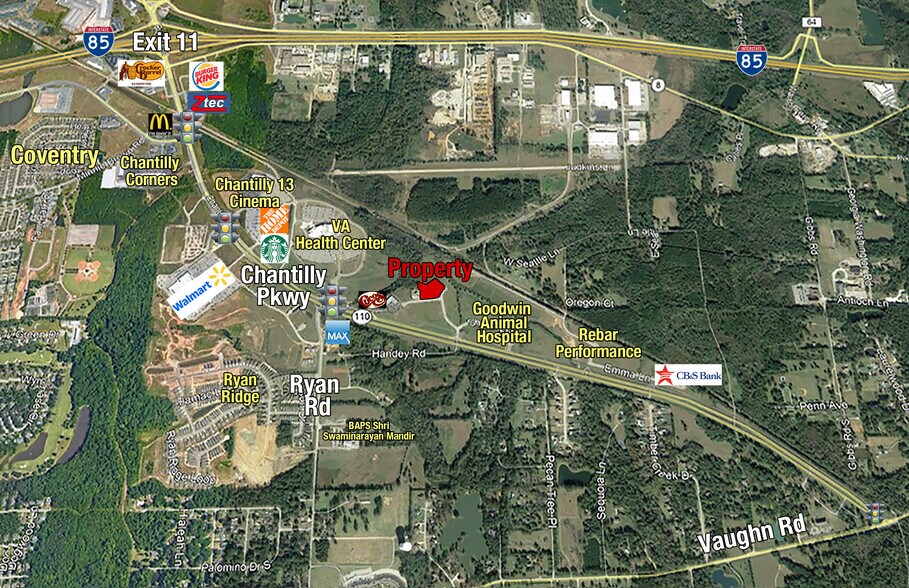 Chantilly Pkwy Place, Pike Road, AL à vendre - Aérien – Image 2 sur 4