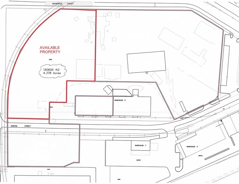 2901 Ingram St, Hoquiam, WA à louer - Plan de site – Image 2 sur 8