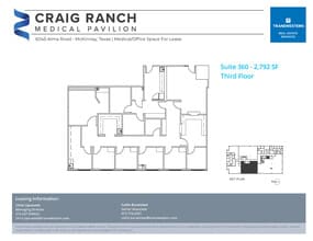 6045 Alma Rd, McKinney, TX à louer Plan d’étage– Image 1 sur 1