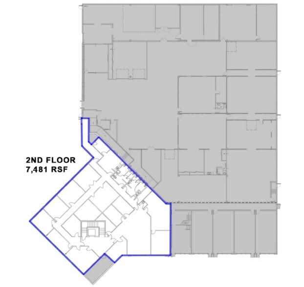 6955 NW 52nd St, Miami, FL à louer - Plan d’étage – Image 2 sur 4