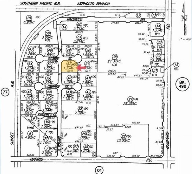 5202 Young St, Bakersfield, CA à vendre - Plan cadastral – Image 3 sur 7