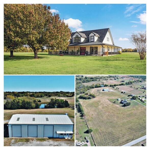 1150 Platter Cutoff Rd, Calera, OK à vendre - Aérien – Image 3 sur 34