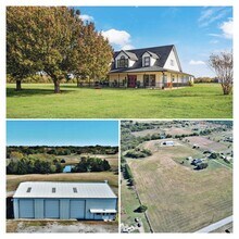 1150 Platter Cutoff Rd, Calera, OK - Vue aérienne vue de carte - Image1