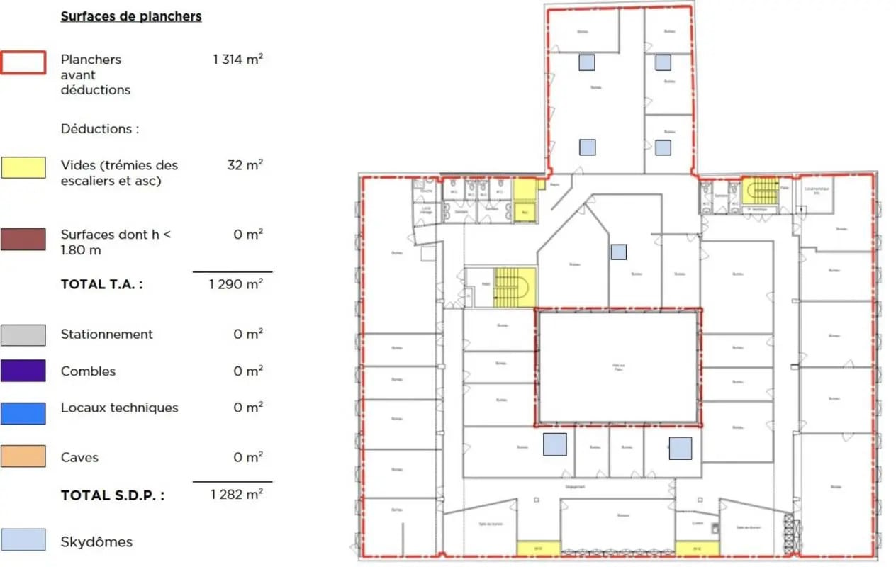 7 Rue Nationale, Boulogne-Billancourt à vendre Plan d’étage– Image 1 sur 1