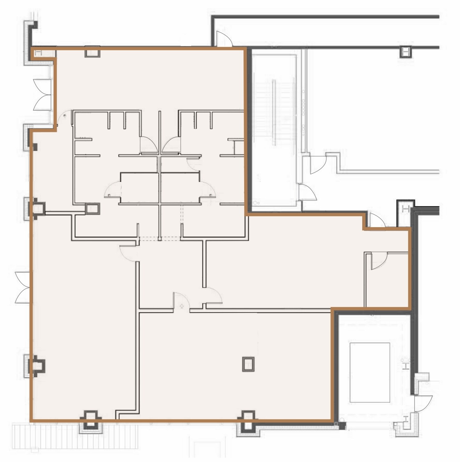 611 Meredith Rd NE, Calgary, AB à louer Plan d’étage– Image 1 sur 1